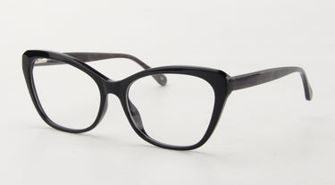 Women Insignia Eyeglasses: Zara-Black - SpecSMART Eye Clinic (Diagonal View)